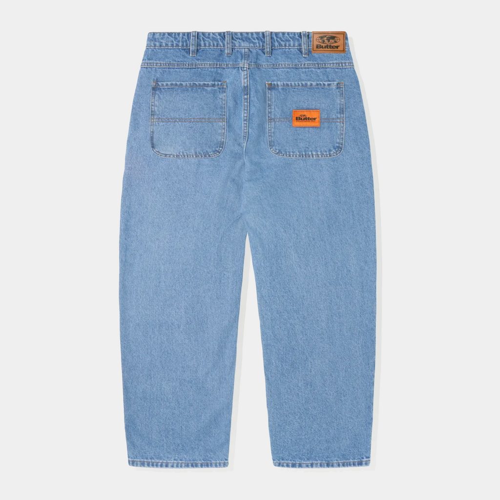 BUTTER GOODS SANTOSUOSSO DENIM - WASHED INDIGO