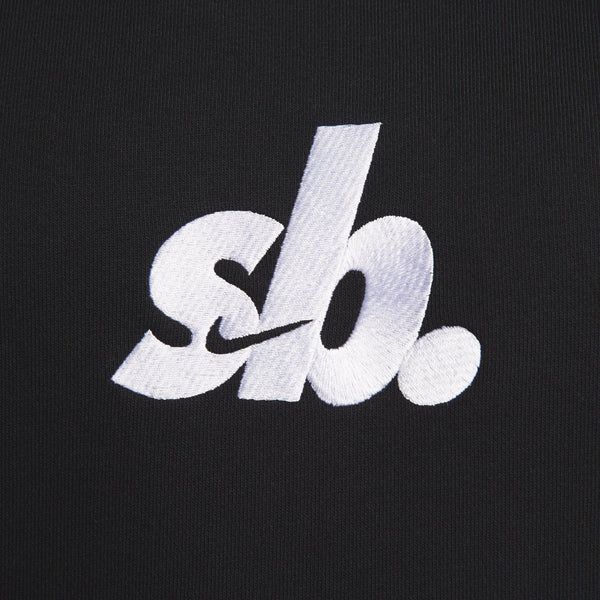 NIKE SB ESSENTIAL HBR SB LOGO HOODIE - BLACK FN2498-010 - PLA Skateboarding