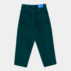 POLAR BIG BOY JEANS - TEAL BLACK - PLA Skateboarding